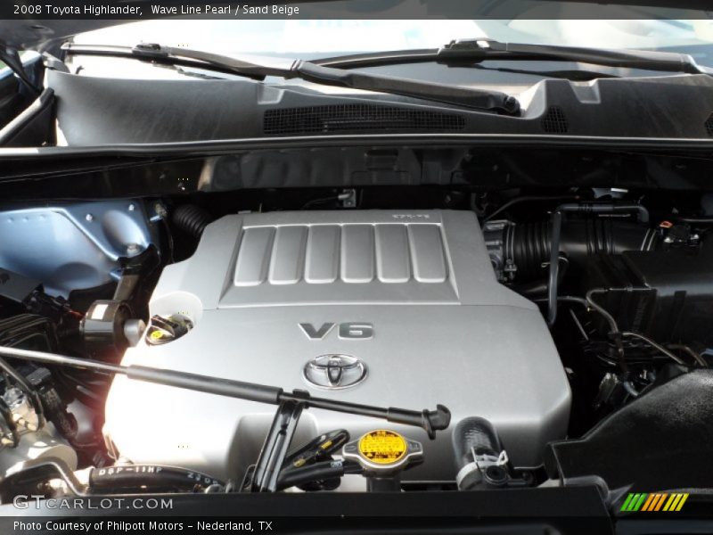 Wave Line Pearl / Sand Beige 2008 Toyota Highlander