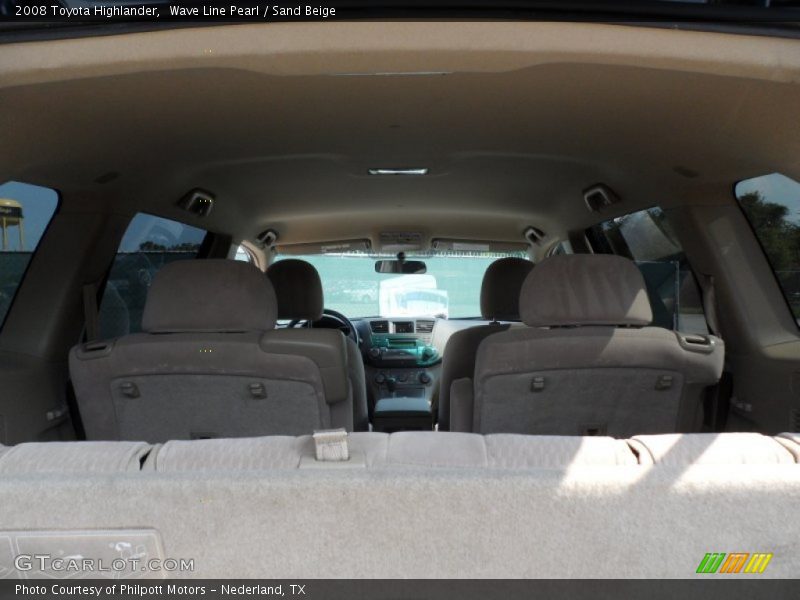 Wave Line Pearl / Sand Beige 2008 Toyota Highlander