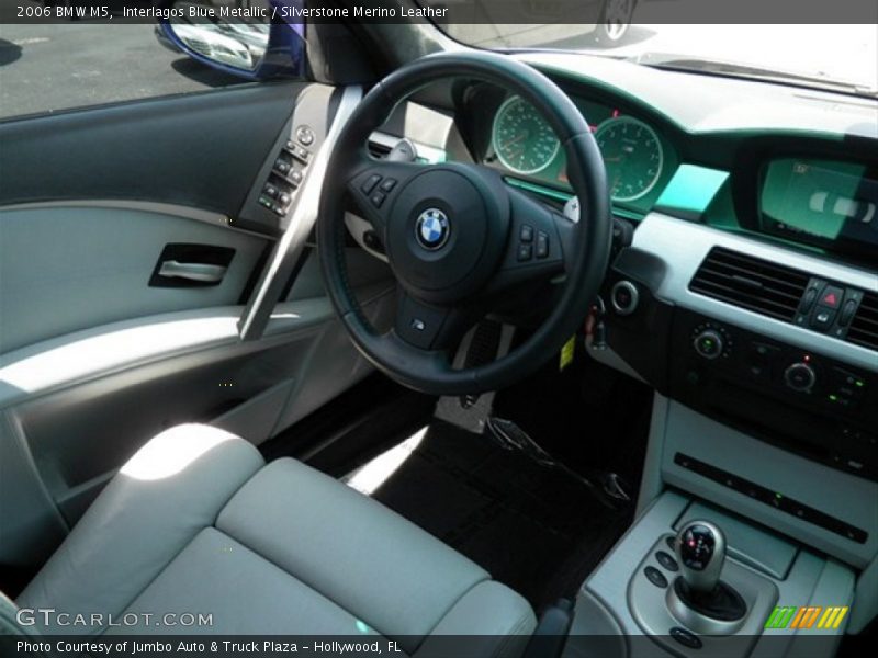 Interlagos Blue Metallic / Silverstone Merino Leather 2006 BMW M5