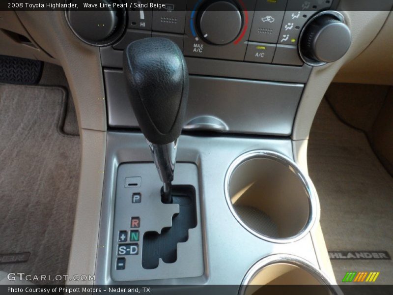 Wave Line Pearl / Sand Beige 2008 Toyota Highlander