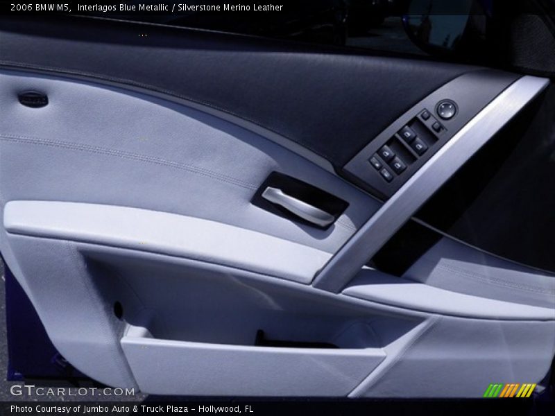 Interlagos Blue Metallic / Silverstone Merino Leather 2006 BMW M5