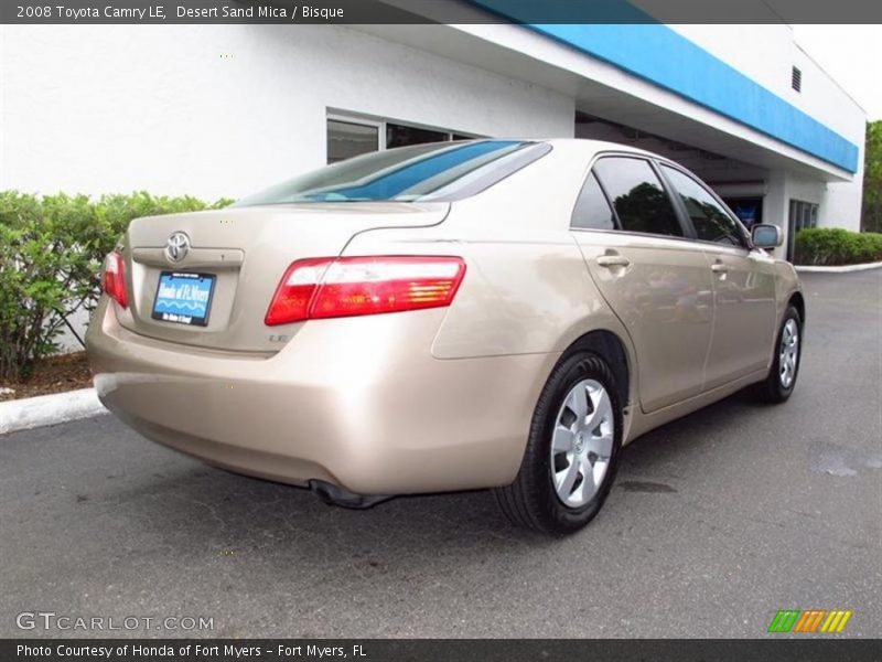Desert Sand Mica / Bisque 2008 Toyota Camry LE