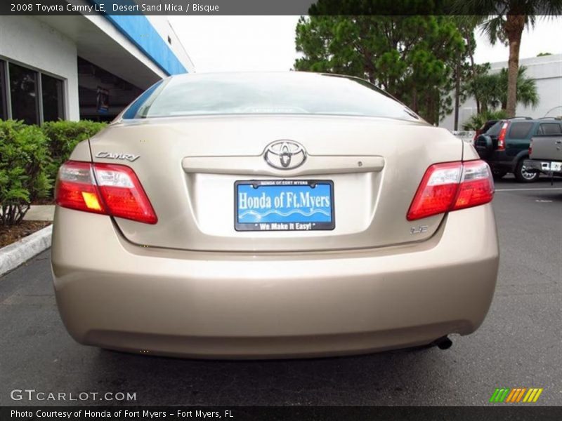 Desert Sand Mica / Bisque 2008 Toyota Camry LE