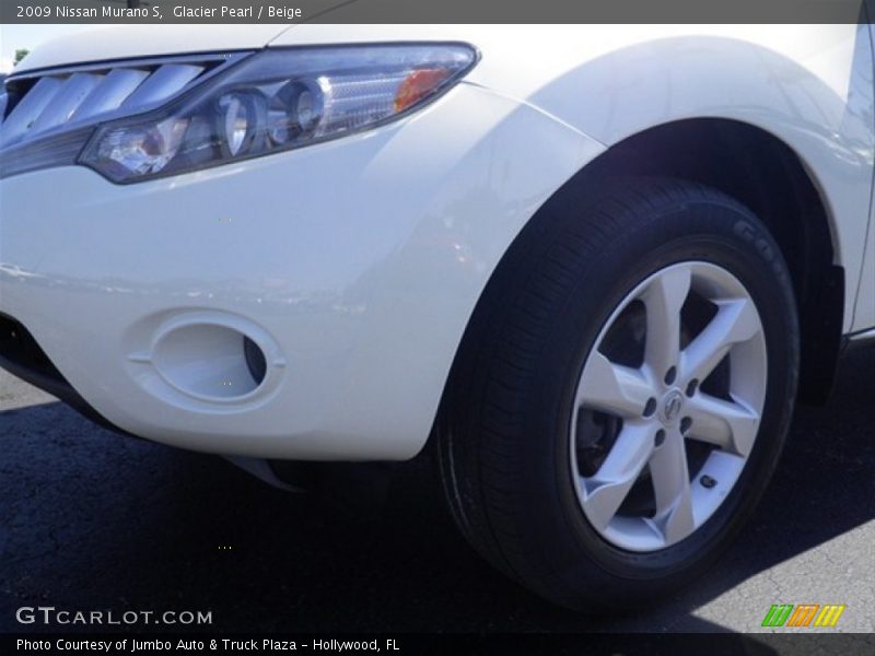 Glacier Pearl / Beige 2009 Nissan Murano S