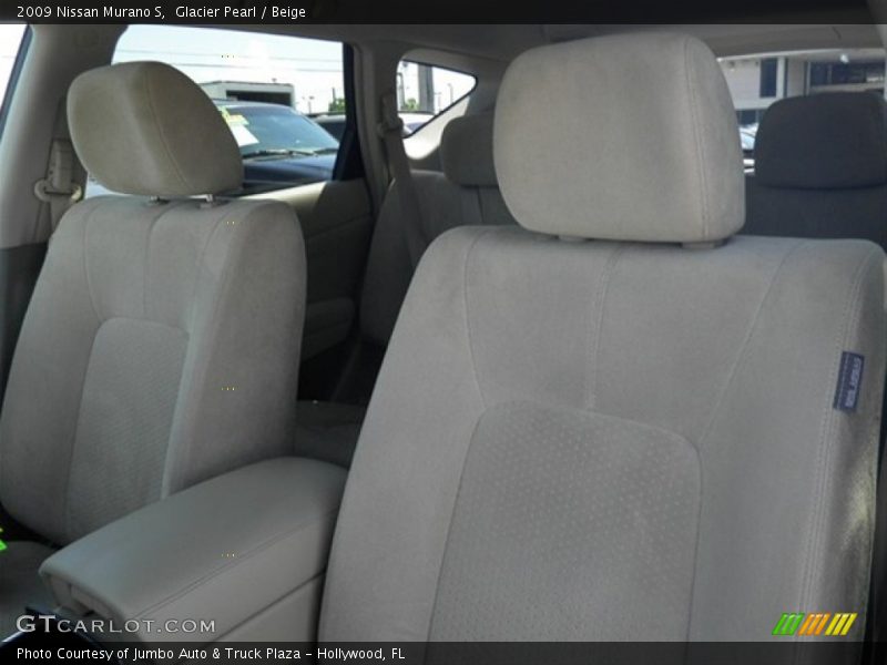 Glacier Pearl / Beige 2009 Nissan Murano S