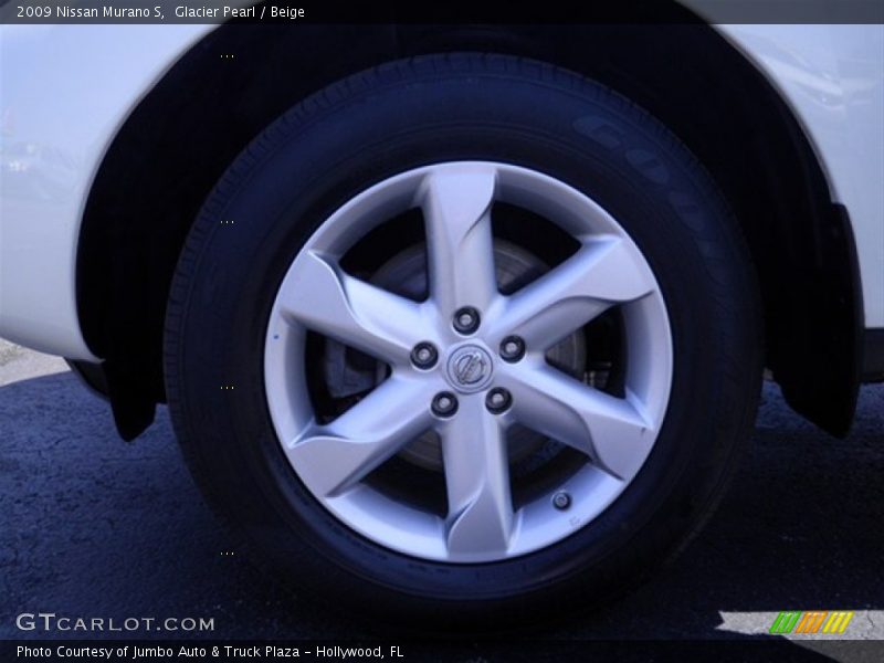 Glacier Pearl / Beige 2009 Nissan Murano S