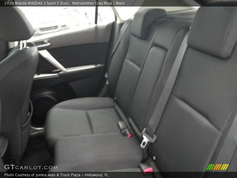 Metropolitan Gray Mica / Black 2010 Mazda MAZDA3 s Sport 5 Door