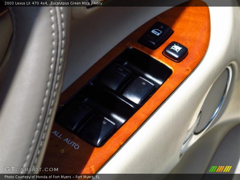 Eucalytpus Green Mica / Ivory 2003 Lexus LX 470 4x4