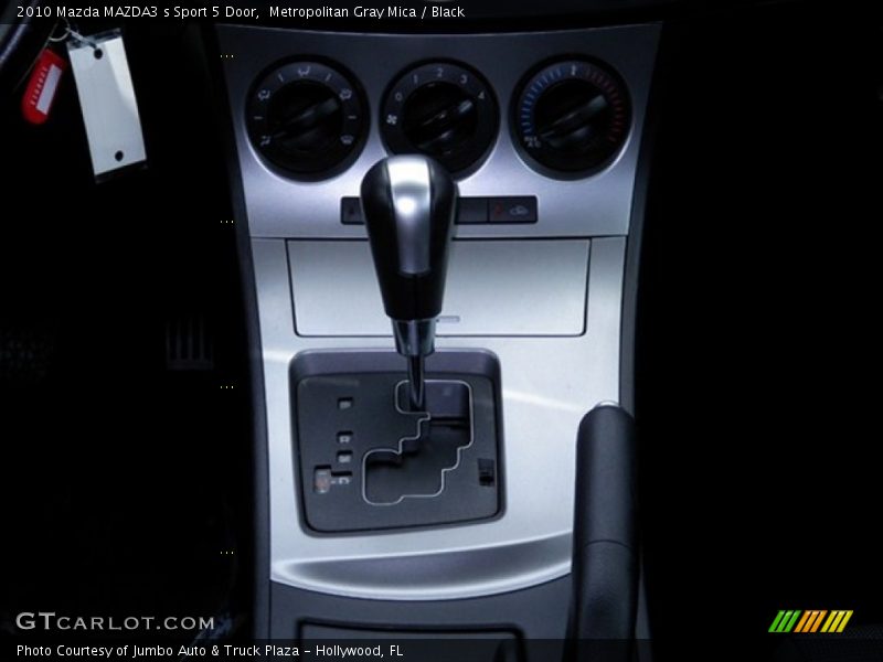 Metropolitan Gray Mica / Black 2010 Mazda MAZDA3 s Sport 5 Door