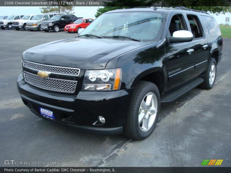 Black / Ebony 2008 Chevrolet Suburban 1500 LTZ 4x4