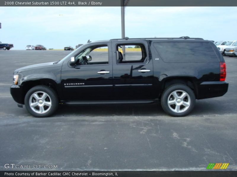 Black / Ebony 2008 Chevrolet Suburban 1500 LTZ 4x4