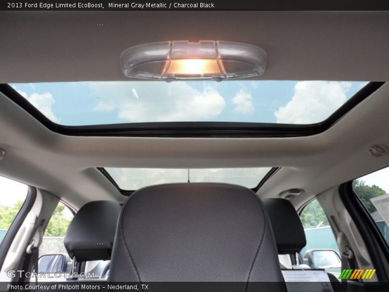Sunroof of 2013 Edge Limited EcoBoost
