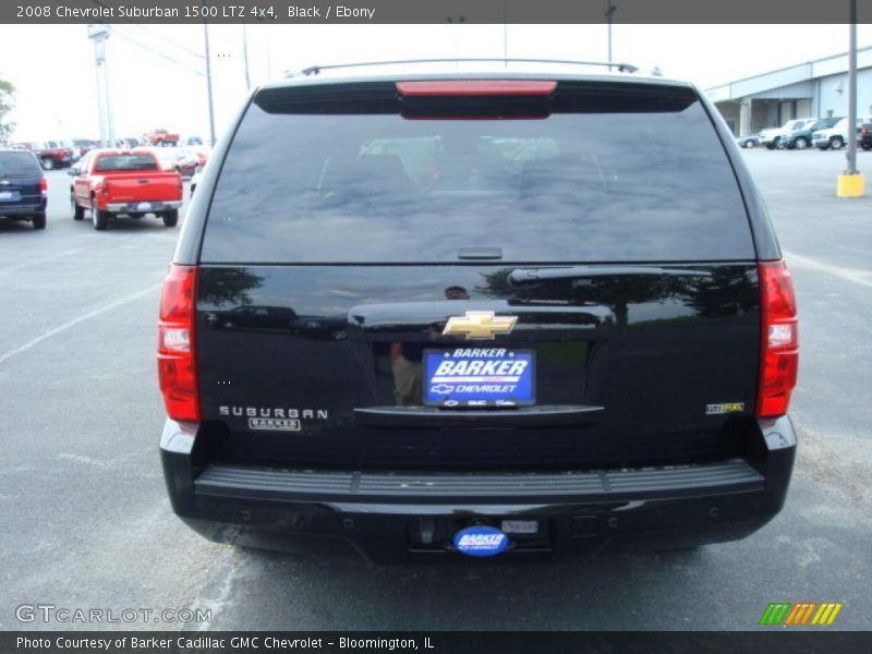 Black / Ebony 2008 Chevrolet Suburban 1500 LTZ 4x4