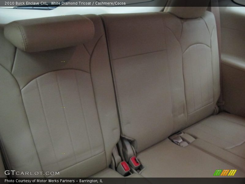 White Diamond Tricoat / Cashmere/Cocoa 2010 Buick Enclave CXL