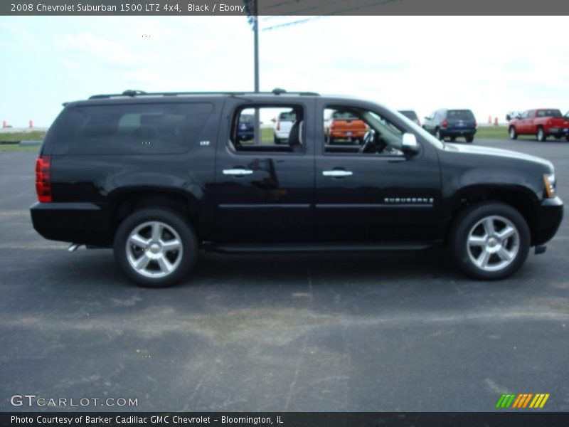Black / Ebony 2008 Chevrolet Suburban 1500 LTZ 4x4