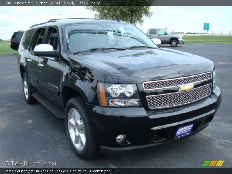 Black / Ebony 2008 Chevrolet Suburban 1500 LTZ 4x4