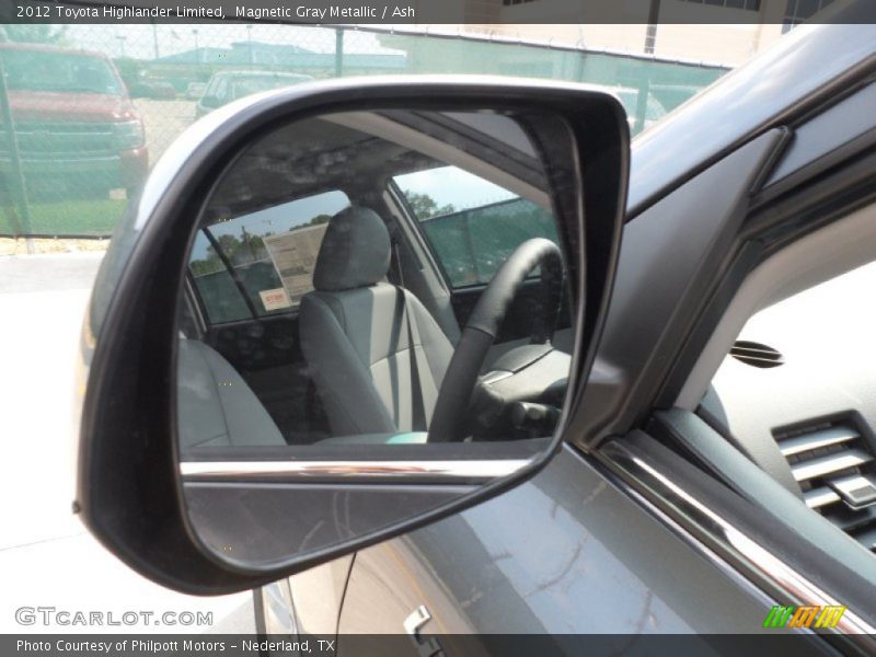 Magnetic Gray Metallic / Ash 2012 Toyota Highlander Limited