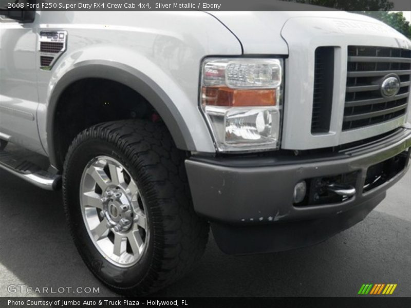 Silver Metallic / Ebony 2008 Ford F250 Super Duty FX4 Crew Cab 4x4