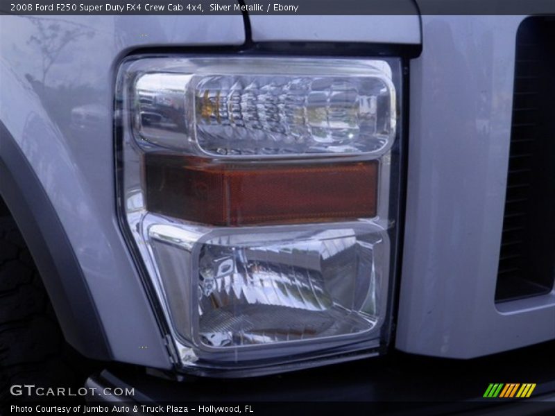 Silver Metallic / Ebony 2008 Ford F250 Super Duty FX4 Crew Cab 4x4