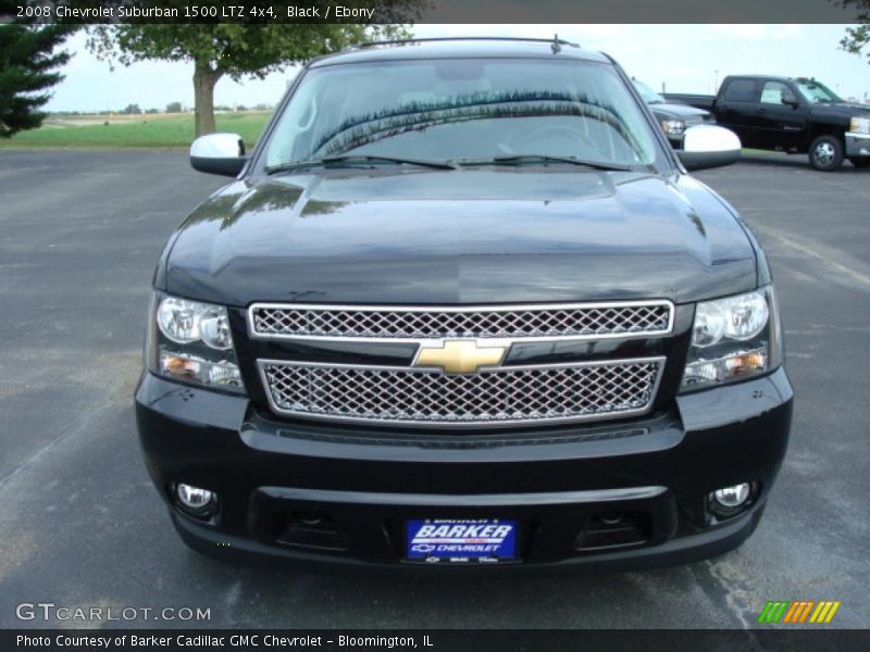 Black / Ebony 2008 Chevrolet Suburban 1500 LTZ 4x4