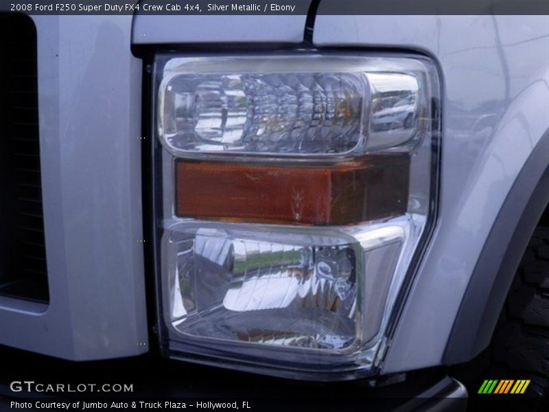 Silver Metallic / Ebony 2008 Ford F250 Super Duty FX4 Crew Cab 4x4