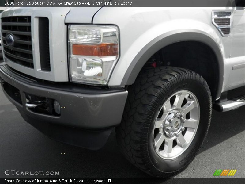 Silver Metallic / Ebony 2008 Ford F250 Super Duty FX4 Crew Cab 4x4