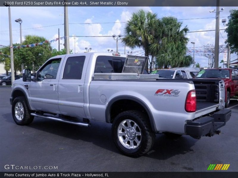 Silver Metallic / Ebony 2008 Ford F250 Super Duty FX4 Crew Cab 4x4