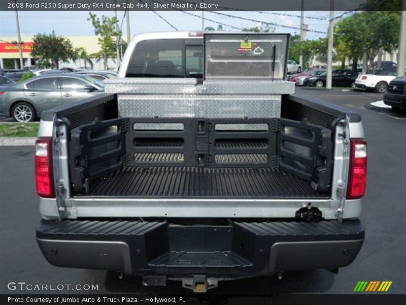 Silver Metallic / Ebony 2008 Ford F250 Super Duty FX4 Crew Cab 4x4