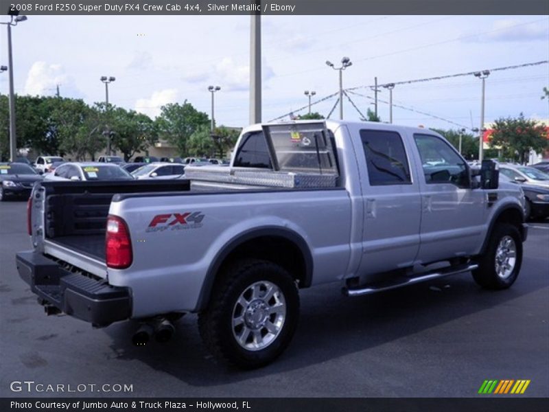 Silver Metallic / Ebony 2008 Ford F250 Super Duty FX4 Crew Cab 4x4