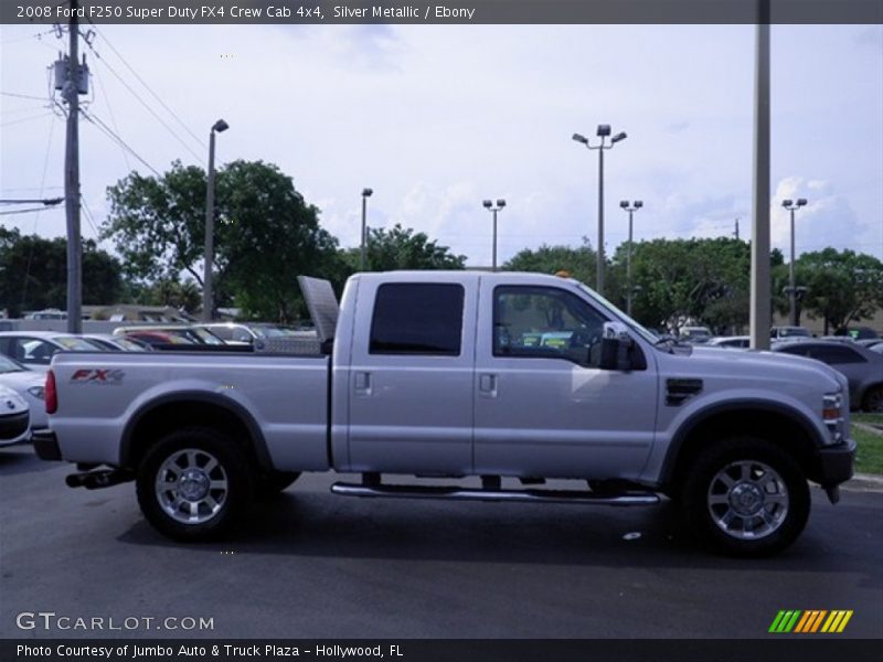 Silver Metallic / Ebony 2008 Ford F250 Super Duty FX4 Crew Cab 4x4