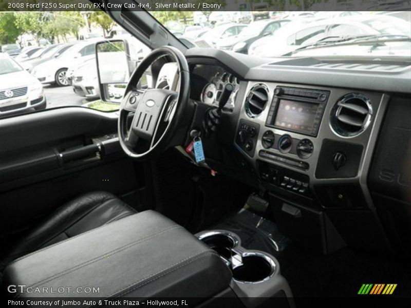 Silver Metallic / Ebony 2008 Ford F250 Super Duty FX4 Crew Cab 4x4