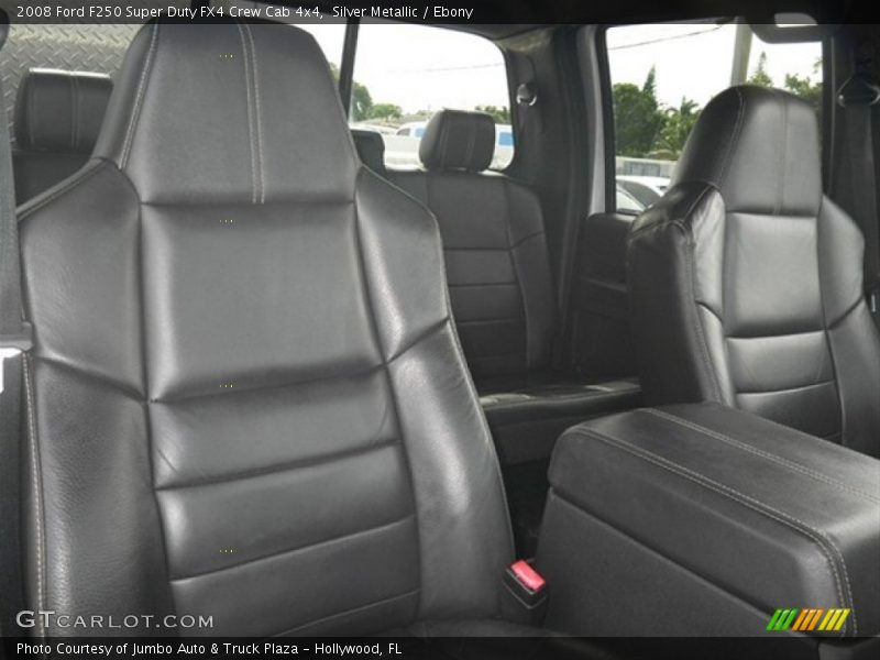 Silver Metallic / Ebony 2008 Ford F250 Super Duty FX4 Crew Cab 4x4