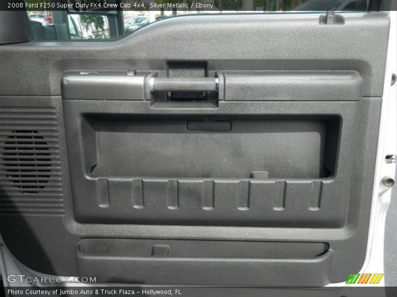 Silver Metallic / Ebony 2008 Ford F250 Super Duty FX4 Crew Cab 4x4