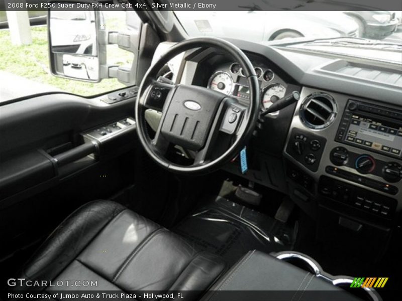 Silver Metallic / Ebony 2008 Ford F250 Super Duty FX4 Crew Cab 4x4