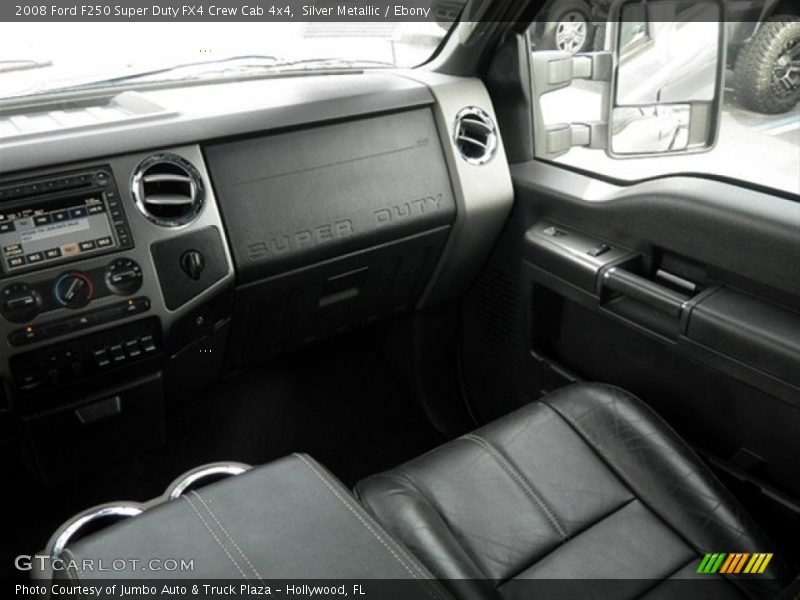 Silver Metallic / Ebony 2008 Ford F250 Super Duty FX4 Crew Cab 4x4