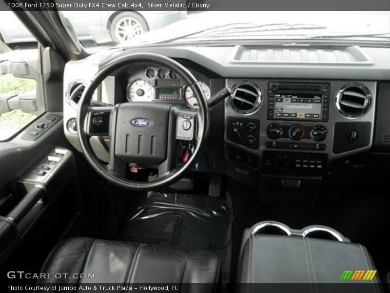 Silver Metallic / Ebony 2008 Ford F250 Super Duty FX4 Crew Cab 4x4