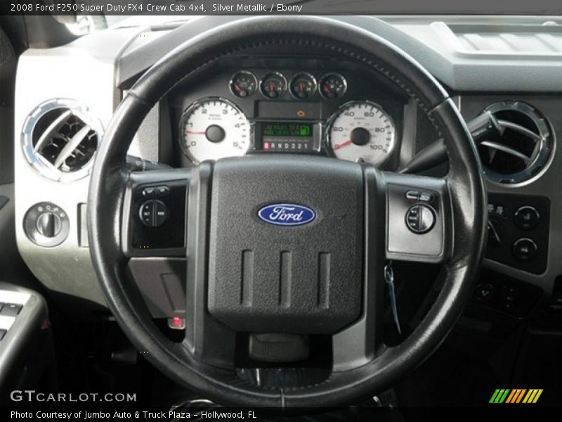 Silver Metallic / Ebony 2008 Ford F250 Super Duty FX4 Crew Cab 4x4