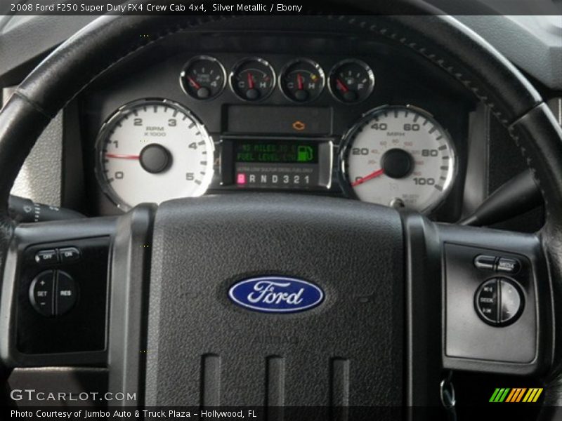 Silver Metallic / Ebony 2008 Ford F250 Super Duty FX4 Crew Cab 4x4
