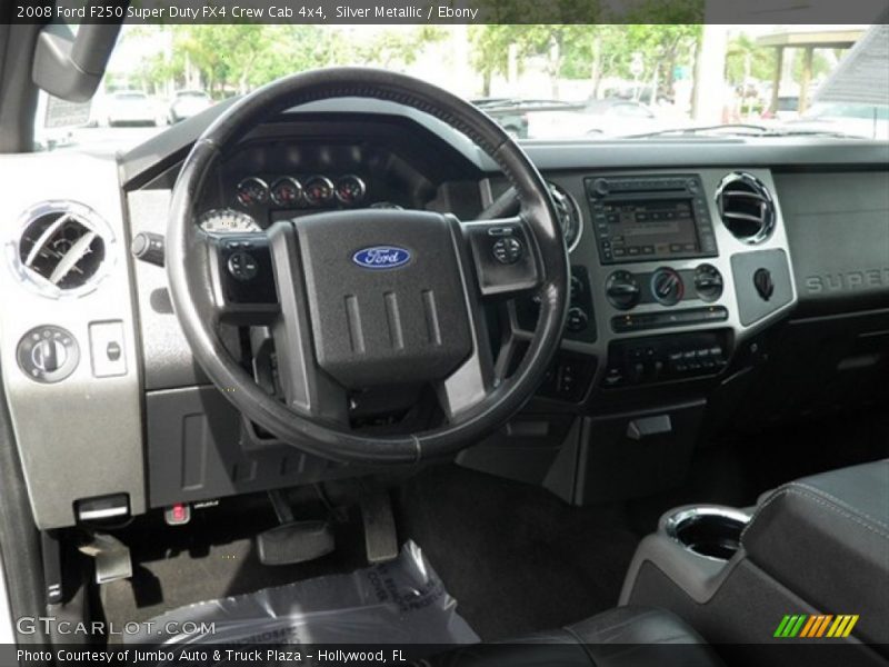 Silver Metallic / Ebony 2008 Ford F250 Super Duty FX4 Crew Cab 4x4