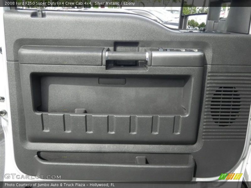 Silver Metallic / Ebony 2008 Ford F250 Super Duty FX4 Crew Cab 4x4