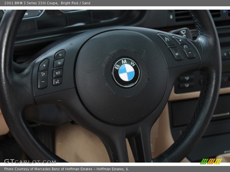 Bright Red / Sand 2001 BMW 3 Series 330i Coupe