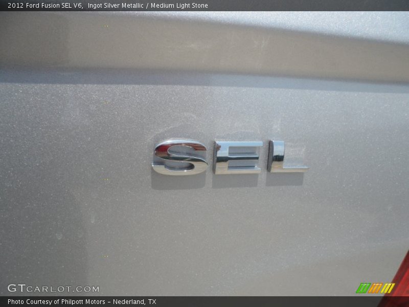 Ingot Silver Metallic / Medium Light Stone 2012 Ford Fusion SEL V6