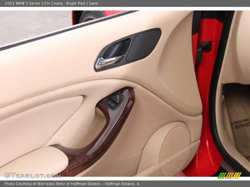 Bright Red / Sand 2001 BMW 3 Series 330i Coupe