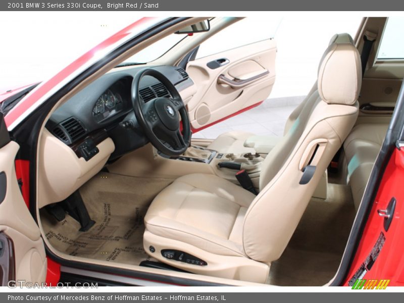  2001 3 Series 330i Coupe Sand Interior