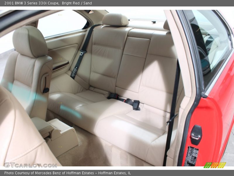 Rear Seat of 2001 3 Series 330i Coupe