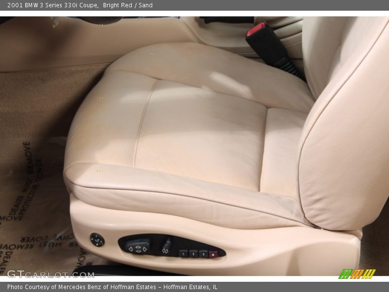 Bright Red / Sand 2001 BMW 3 Series 330i Coupe