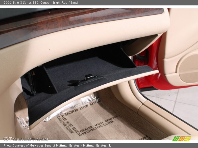 Bright Red / Sand 2001 BMW 3 Series 330i Coupe