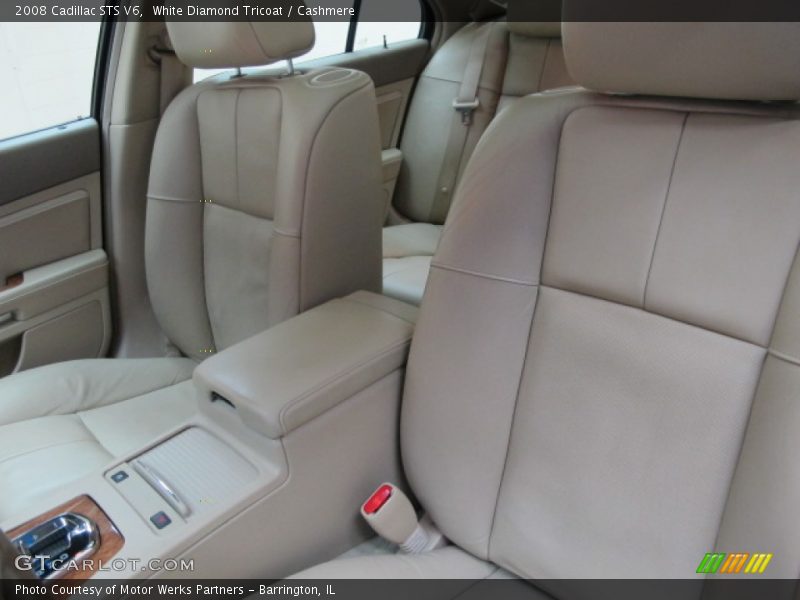 White Diamond Tricoat / Cashmere 2008 Cadillac STS V6