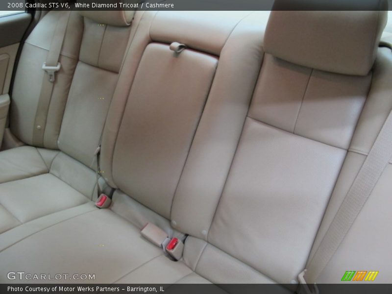 White Diamond Tricoat / Cashmere 2008 Cadillac STS V6
