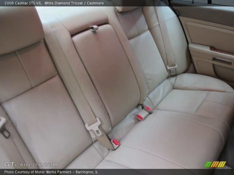 White Diamond Tricoat / Cashmere 2008 Cadillac STS V6
